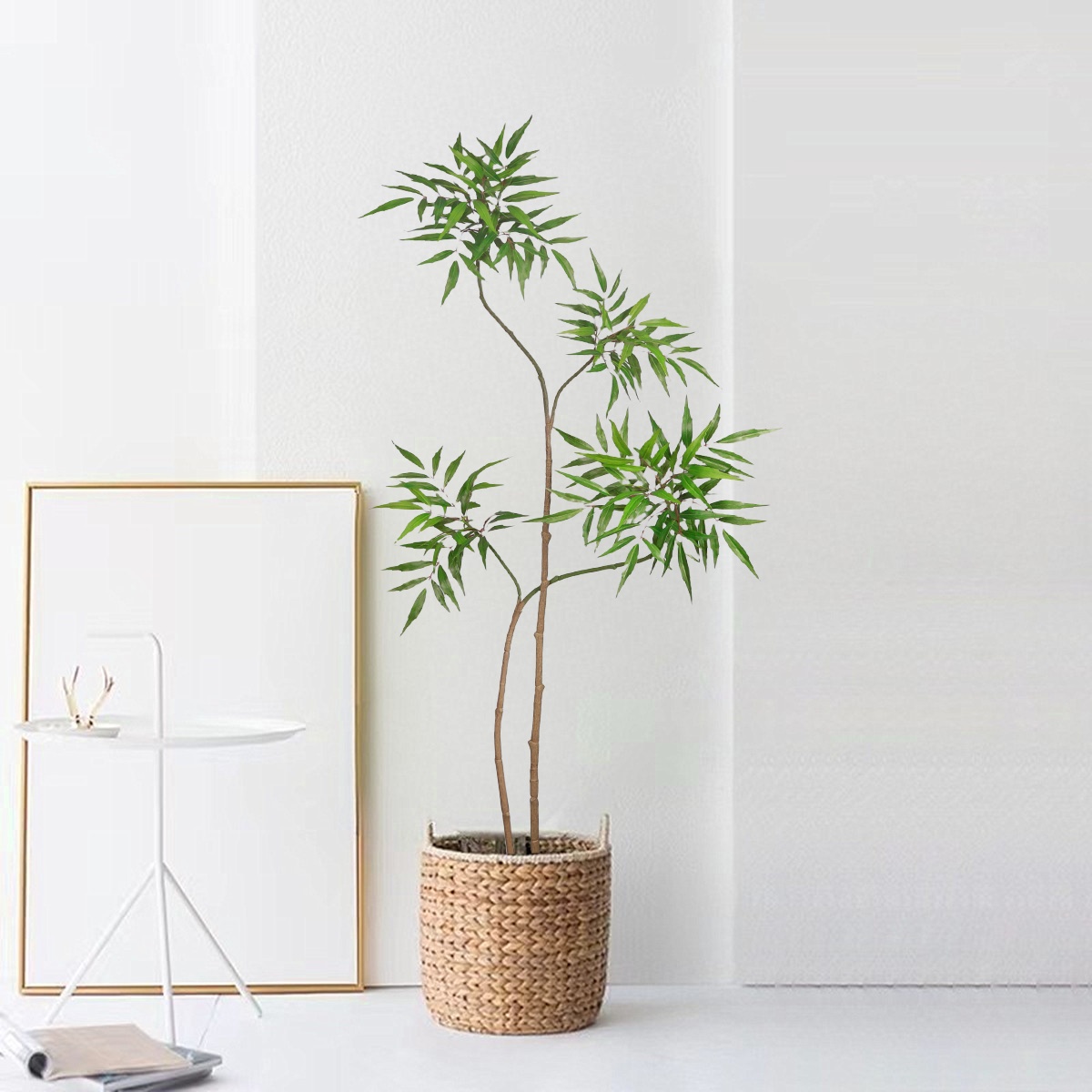 Dracaena Marginata - ต้นปาล์มปลอม pohon beringin เทียมขนาด130-160ซม. ต้นปาล์มจำลองเขตร้อน Monstera