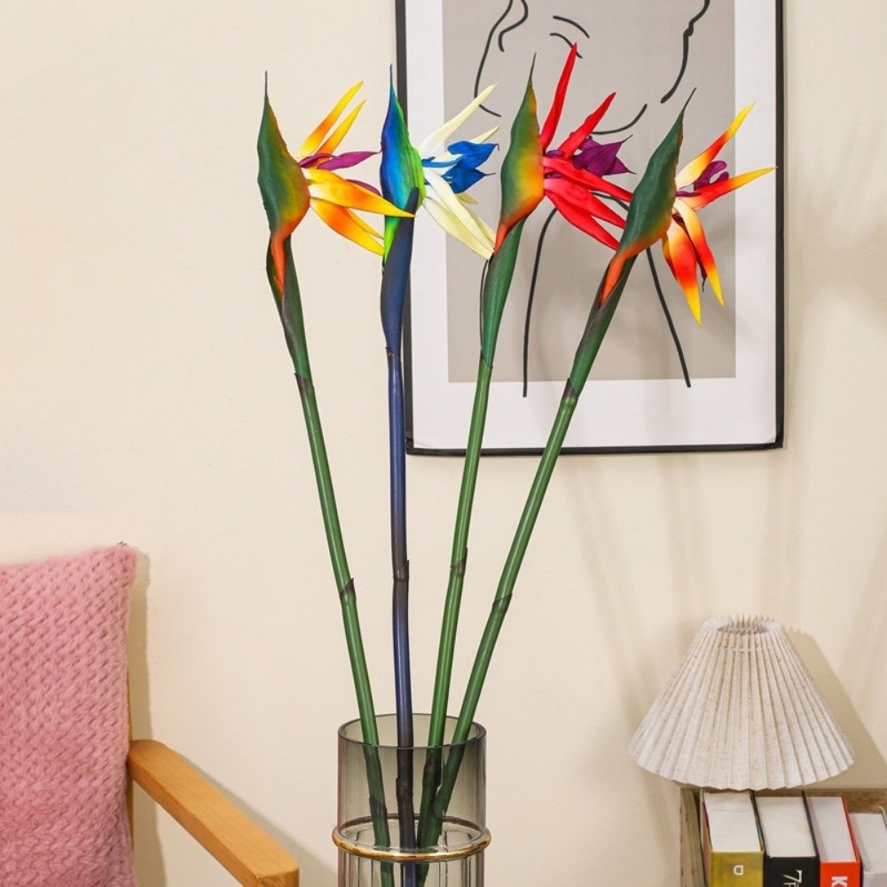 ดอกไม้ประดิษฐ์สเตรลิเซียก้านยา - Bird Paradise Strelitzia บทวิจารณ์และราคา