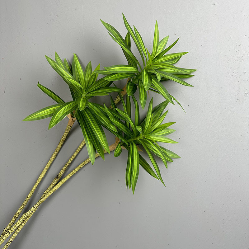 ต้นไม้ประดิษฐ์ 3 หัว ดอกลิลลี่ - Dracaena Marginata บทวิจารณ์และราคา